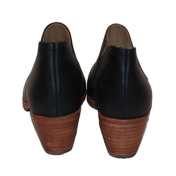 NISOLO Mia Ankle Boots Boots Black Leather Size 6.5 NIB $228 - Picture 8 of 9